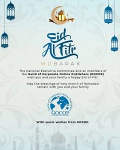 Eid Mubarak From GOCOP